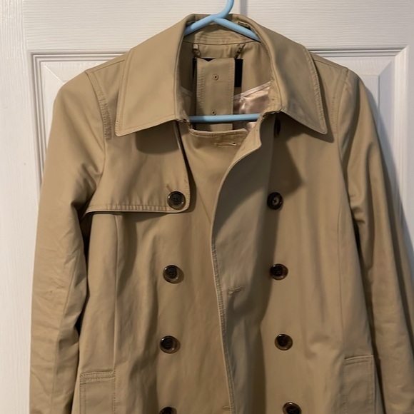 Vintage JCrew Collection classic trench coat size 2 - Picture 6 of 14